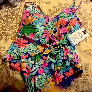 Floral One-Piece Swimsuit